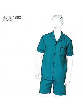 PIJAMA CORTO HOMBRE 1802