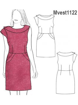 VESTIDO ASIMíŠTRICO, SOLO UNA MANGA CON F