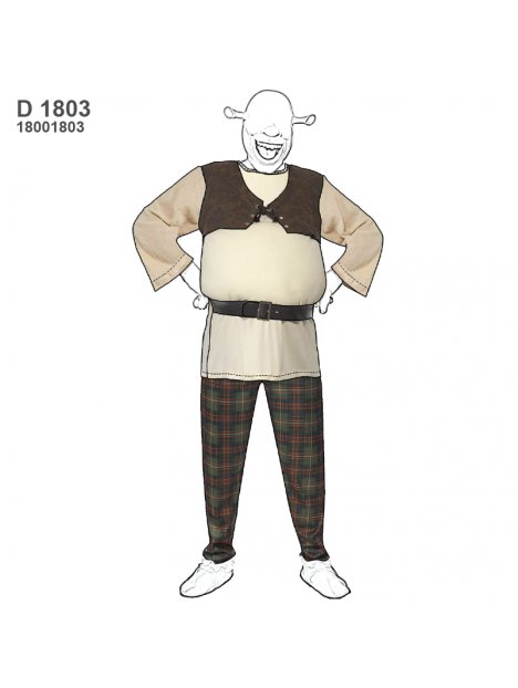 DISFRAZ OGRO 1803