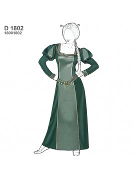 DISFRAZ PRINCESA CUENTO 1802