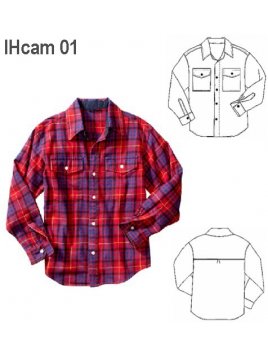 CAMISA MANGA LARGA NIÑO