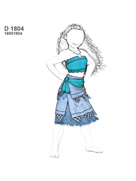 DISFRAZ PRINCESA CUENTO 1804