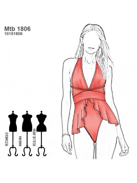 TRAJE DE BAÑO ENTERO MUJER 1806