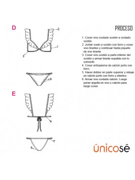 TRAJE DE BAÑO BIKINI MUJER 1807