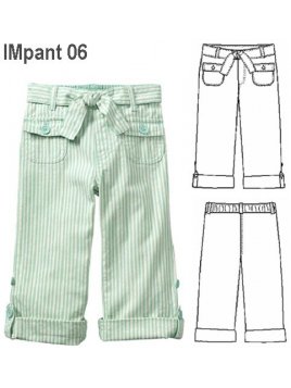 PANTALON CAPRI NIÑA 0906