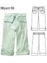 PANTALON CAPRI NIÑA 0906