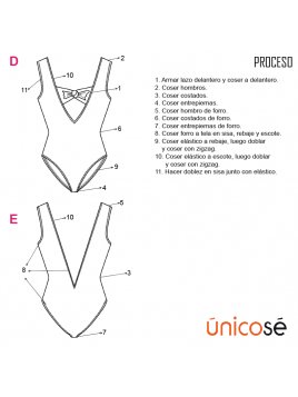 TRAJE DE BAÑO ENTERO MUJER 1811