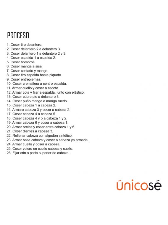 DISFRAZ ASNO 1812
