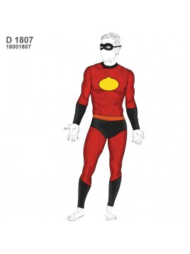 DISFRAZ SUPER HEROE 1807