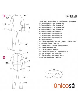 DISFRAZ SUPER HEROE 1807