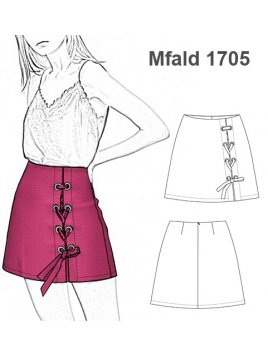 FALDA EVASE MINI MUJER