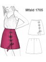 FALDA EVASE MINI MUJER