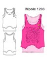 POLERA SIN MANGAS NIÑA 1203