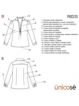 BLUSA BLUSON MUJER 1809