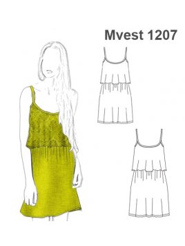 VESTIDO ENCAJE SUPERIOR