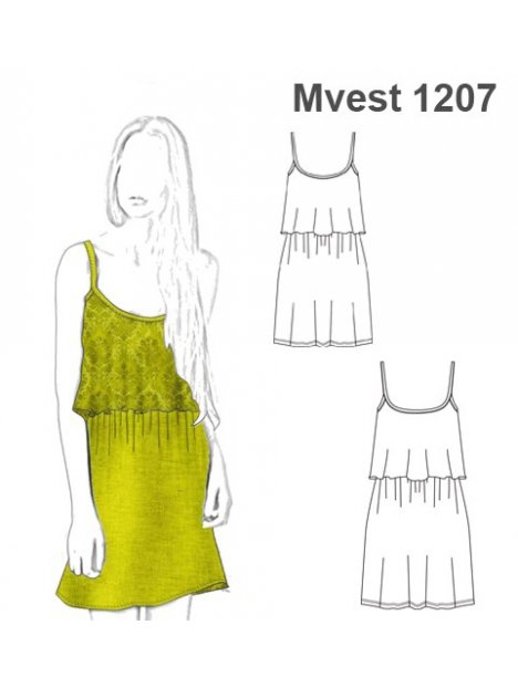 VESTIDO ENCAJE SUPERIOR