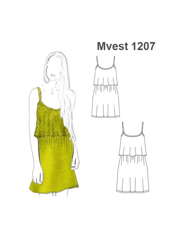 VESTIDO ENCAJE SUPERIOR