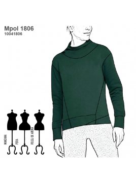 POLERON CORTES MUJER 1806