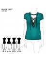 POLERA ESCOTE PROFUNDO MUJER 1807