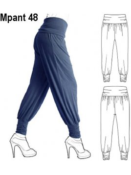 PANTALON HAREM MUJER 0948