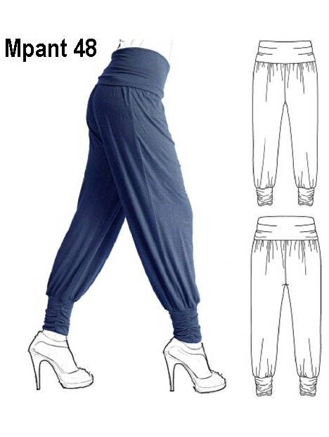 PANTALON HAREM MUJER 0948