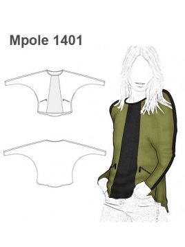 POLERA MURCIELAGO MUJER