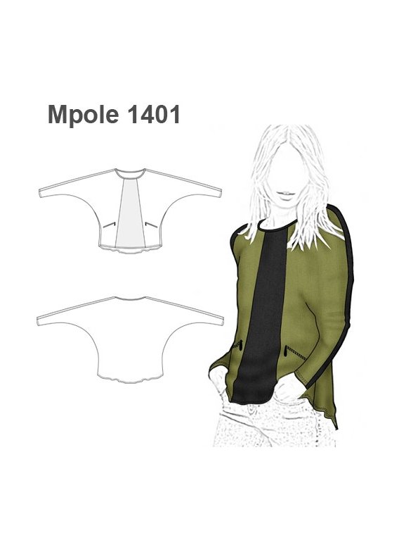 POLERA MURCIELAGO MUJER