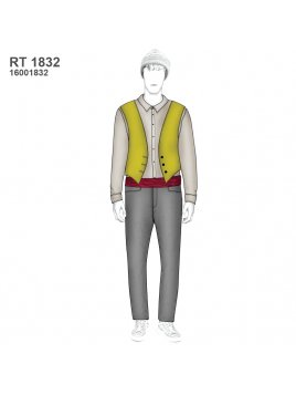 TRAJE CHILOTE HOMBRE RT 1832