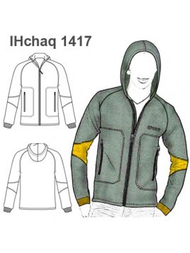 CHAQUETA INFANTIL  MANGA RAGLAN