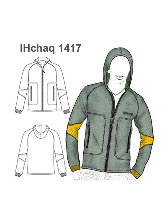 CHAQUETA INFANTIL  MANGA RAGLAN