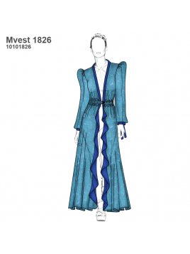 VESTIDO PLAYA MUJER 1826