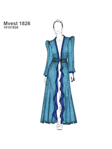 VESTIDO PLAYA MUJER 1826