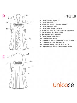 VESTIDO PLAYA MUJER 1826