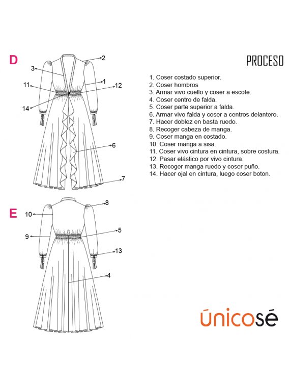 VESTIDO PLAYA MUJER 1826