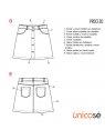 FALDA MINI MUJER 1804