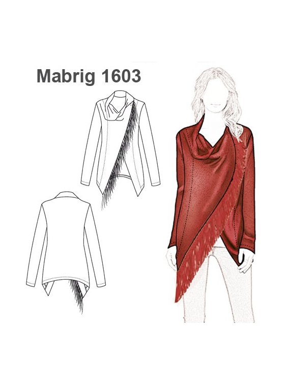 ABRIGO TAPADO MUJER 1603