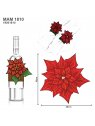 SET DE MESA FLOR NAVIDAD MAN 1810