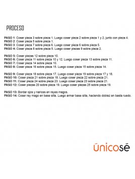 FUNDA SILLA REYES NAVIDAD MAN 1809