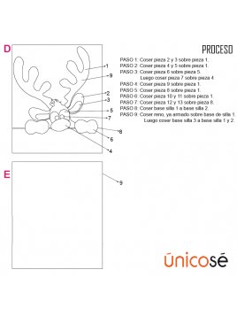 FUNDA SILLA RENO NAVIDAD MAN 1808