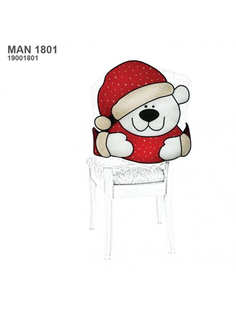 FUNDA SILLA OSO NAVIDAD MAN 1801