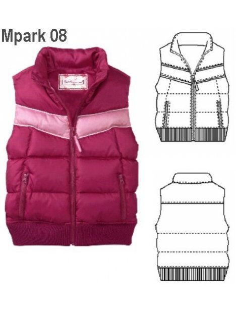 PARKA CHALECO MUJER  0908