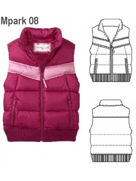PARKA CHALECO MUJER  0908