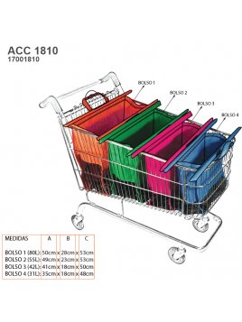 ECOBAGS PARA CARROS ACC 1810