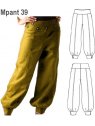 PANTALON HAREM MUJER 0939
