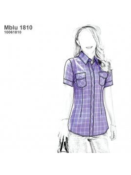 BLUSA CAMISERA MUJER 1810