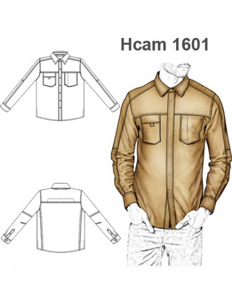 CAMISA SPORT HOMBRE 1601