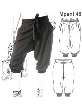 PANTALON HAREM MUJER 0946