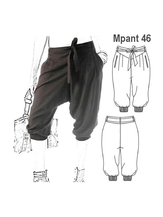 PANTALON HAREM MUJER 0946