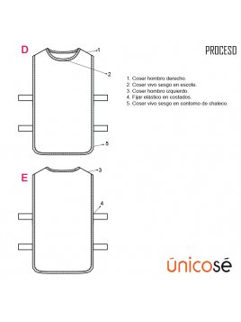 DEPORTE CHALECO ENTRENAMIENTO 1835