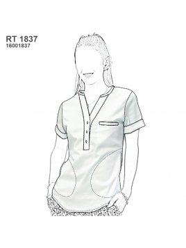 BLUSA CLINICA MUJER RT 1837